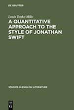A quantitative approach to the style of Jonathan Swift