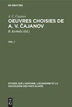 Oeuvres choisies de A. V. Cajanov