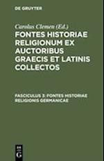 Fontes historiae religionis Germanicae