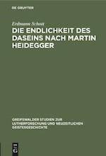Die Endlichkeit des Daseins nach Martin Heidegger