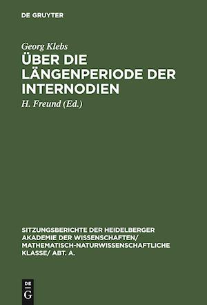 Über die Längenperiode der Internodien