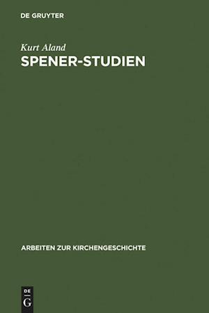 Spener-Studien