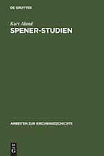 Spener-Studien