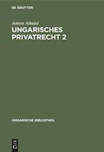 Ungarisches Privatrecht 2