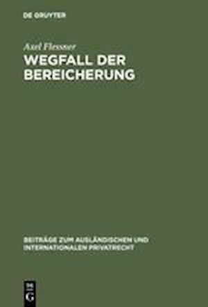 Wegfall Der Bereicherung