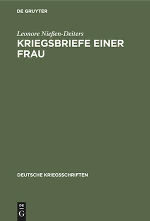 Kriegsbriefe einer Frau