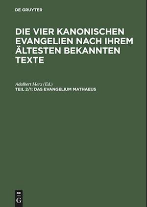 Das Evangelium Mathaeus