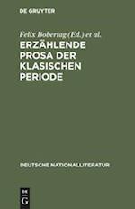 Erzählende Prosa Der Klasischen Periode