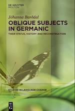 Oblique Subjects in Germanic