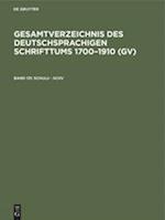 Gesamtverzeichnis des deutschsprachigen Schrifttums 1700-1910 (GV), Band 131, Schulu - Schv