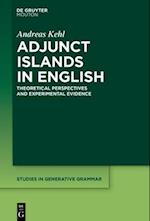 Adjunct Islands in English