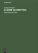 Kleine Schriften