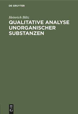 Qualitative Analyse unorganischer Substanzen