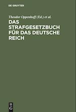 Das Strafgesetzbuch Für Das Deutsche Reich