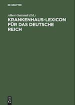 Krankenhaus-Lexicon Für Das Deutsche Reich