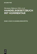 Buch III (Handelsgeschäfte)