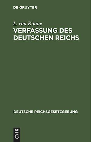 Verfassung Des Deutschen Reichs