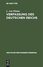 Verfassung Des Deutschen Reichs