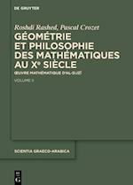 Géométrie Et Philosophie Des Mathématiques Au Xe Siècle