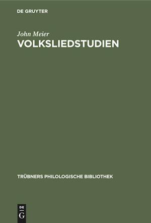 Volksliedstudien