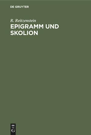 Epigramm Und Skolion