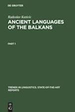 Ancient Languages of the Balkans