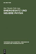 Energiesatz Und Neuere Physik