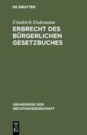 Erbrecht Des Bürgerlichen Gesetzbuches