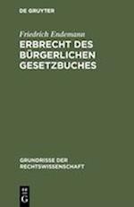 Erbrecht des Bürgerlichen Gesetzbuches