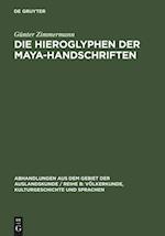 Die Hieroglyphen der Maya-Handschriften