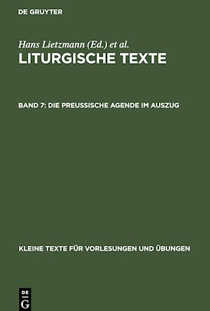 Die Preussische Agende im Auszug