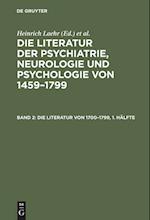 Die Literatur von 1700-1799