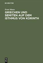 Griechen Und Semiten Auf Dem Isthmus Von Korinth