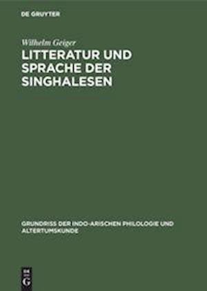 Litteratur und Sprache der Singhalesen