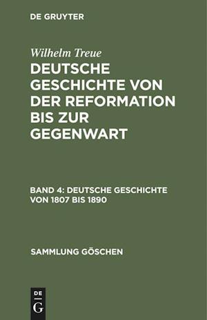 Deutsche Geschichte von 1807 bis 1890