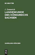 Landeskunde Des Königreichs Sachsen