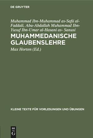 Muhammedanische Glaubenslehre