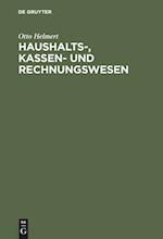 Haushalts-, Kassen- Und Rechnungswesen