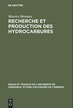 Recherche Et Production Des Hydrocarbures