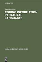 Coding information in natural languages