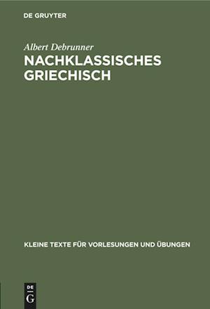 Nachklassisches Griechisch