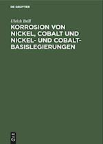 Korrosion von Nickel, Cobalt und Nickel- und Cobalt- Basislegierungen