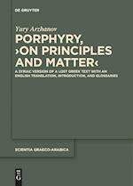 Porphyry, ¿On Principles and Matter¿