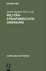 Militärstrafgerichtsordnung