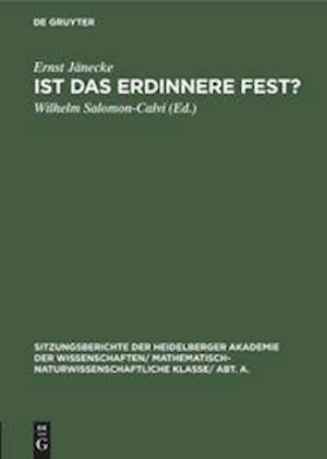 Ist das Erdinnere fest?