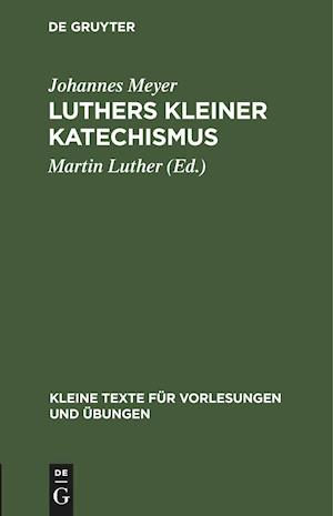 Luthers kleiner Katechismus