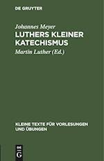 Luthers kleiner Katechismus