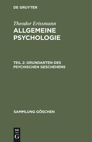 Grundarten des psychischen Geschehens