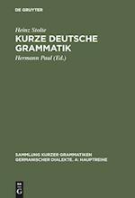 Kurze Deutsche Grammatik