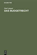 Das Budgetrecht